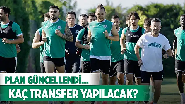 Konyaspor'un transfer planı!