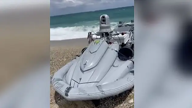 Çatalca'da insansız deniz aracı bulundu