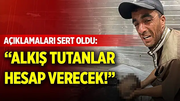 Açıklamaları sert oldu: 'Alkış tutanlar hesap verecek!'
