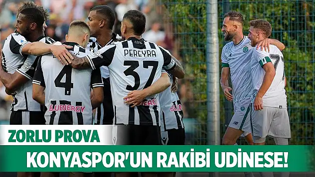 Konyaspor'un üçüncü randevusu!