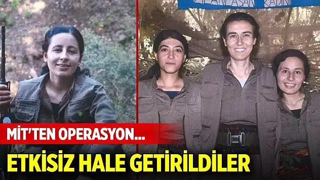 Son Dakika! MİT'ten operasyon... Etkisiz hale getirildiler