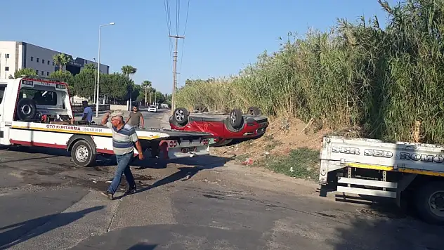 Aydın'da iki otomobil çarpıştı: 9 yaralı