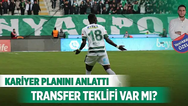 Konyaspor'da NDao'dan kritik mesajlar