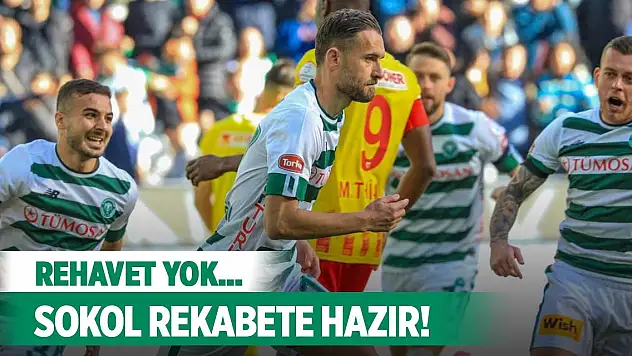 Konyaspor'da Sokol rekabetten çekinmiyor!