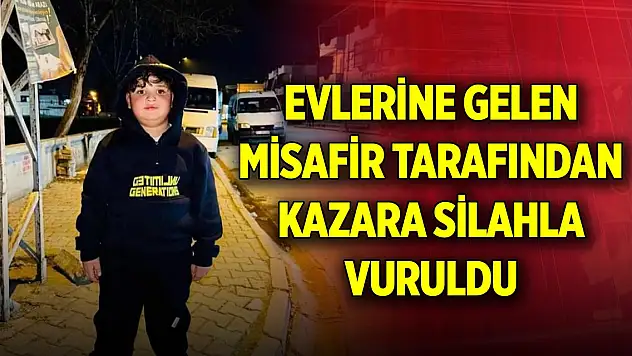 Yer Adana... Arkadaşının 7 yaşındaki oğlunu kazayla öldürdü