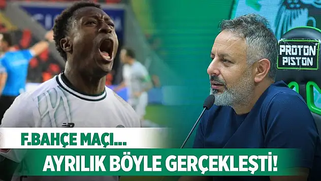 Konyaspor'da Moreno ayrılığının bilinmeyenleri!