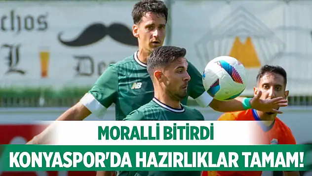 Konyaspor moralli bitirdi!