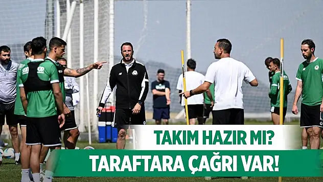 Konyaspor lige odaklandı, Hoca'nın mesajları