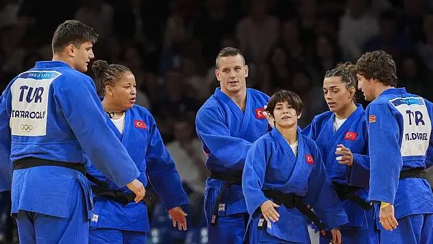 Güney Kore'ye 4-1 yenilen Milli judocular Paris'e veda etti