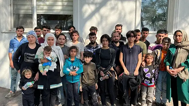 36 kaçak göçmenin Avrupa hayalleri Edirne'de son buldu