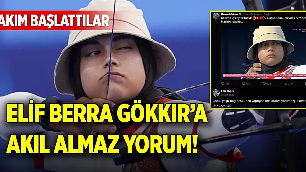 Elif Berra Gökkır'a akıl almaz yorum! Akım başlattılar