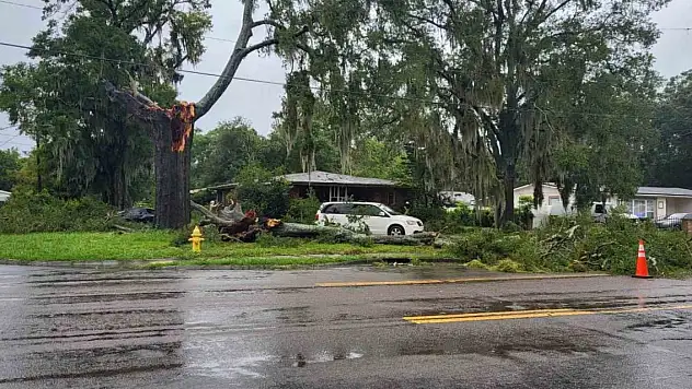 ABD'de de Debby Kasırgası'nın bilançosu: 4 ölü, 1 yaralı