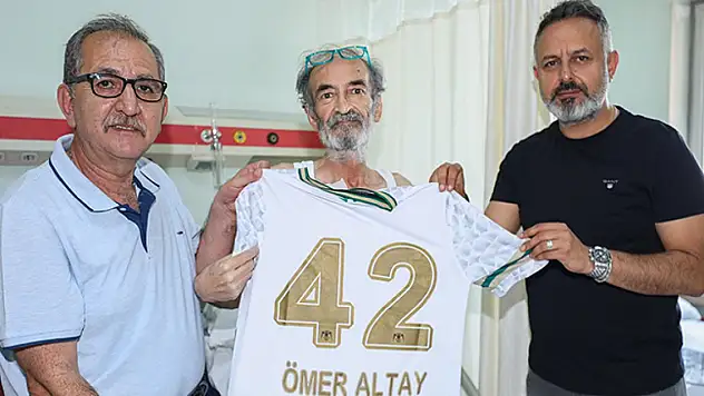 Konyaspor Başkanı Korkmaz'dan Altay'a ziyaret!