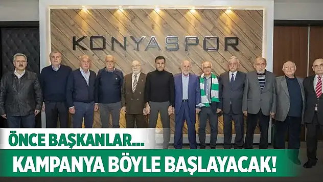 Konyaspor'dan kampanya hazırlıkları!