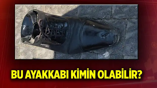 Bu ayakkabı kimin olabilir?