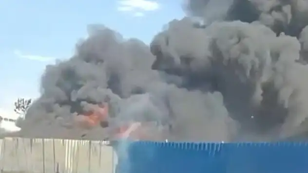 Ankara'da geri dönüşüm tesisinde yangın