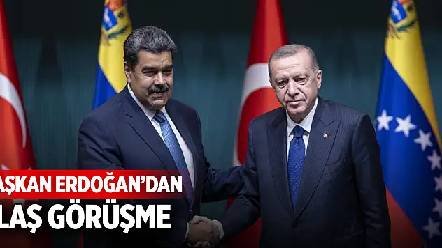 Başkan Erdoğan'dan flaş görüşme