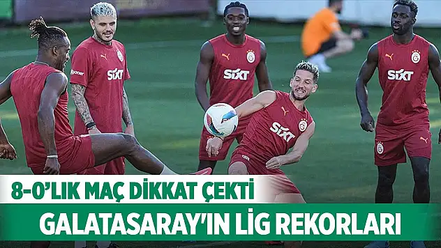 Galatasaray'ın lig rekorları