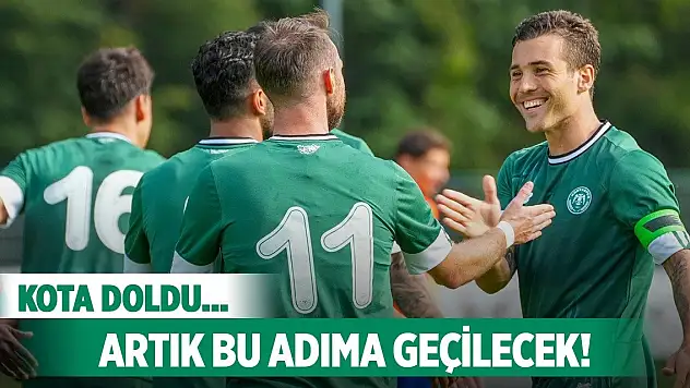 Konyaspor'da gözler artık bu adımlarda