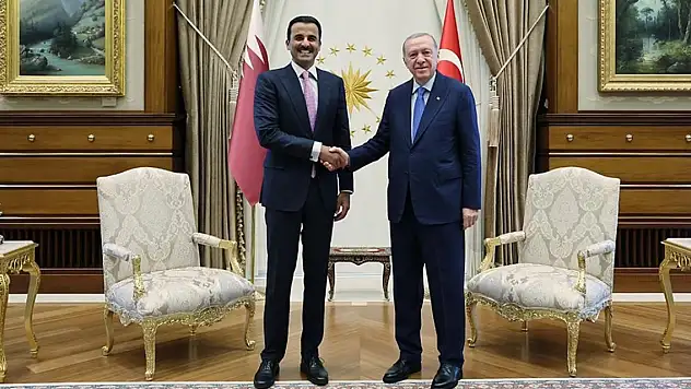 Cumhurbaşkanı Erdoğan, Al Sani ile görüştü