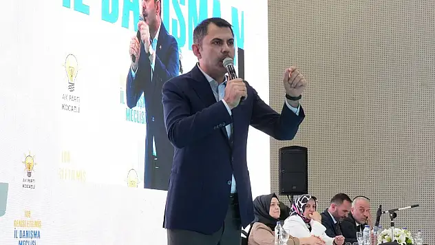 Bakan Kurum'dan CHP'ye sert eleştiri