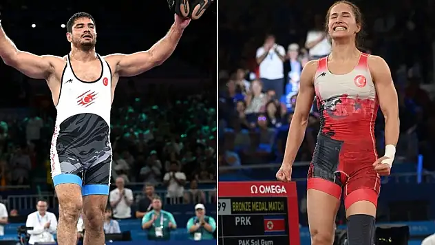 Milli güreşçiler, 2 bronz madalyada kaldı