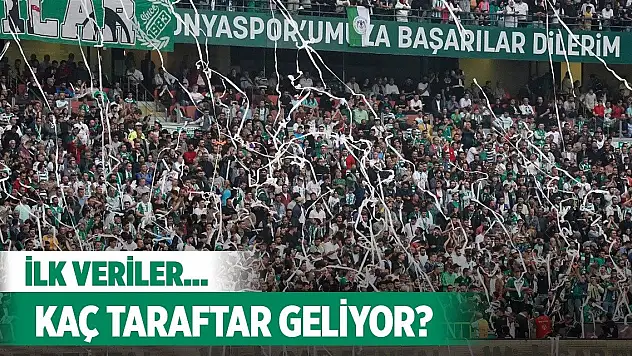 Konyaspor taraftarı yerini alacak!