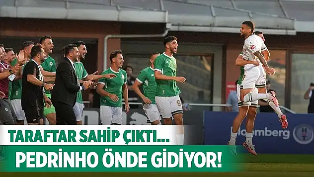 Konyasporlu Pedrinho oylamada 1.