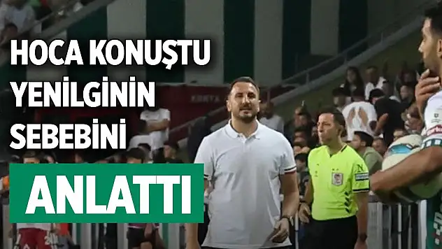 Konyaspor'da Çamdalı'nın maç görüşü!