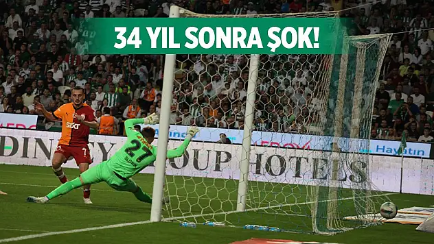 Konyaspor 34 yıllık geleneğini bitirdi!