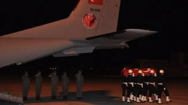 Şehidin cenazesi Konya'ya getirildi