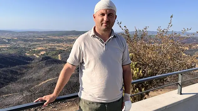 Orman yangınına giderken kaza geçiren ekip iyileşmeden görevlerine döndü