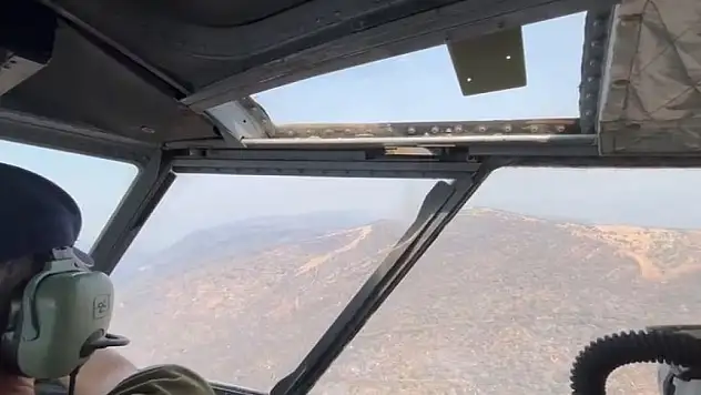 Manisa'daki orman yangını 5'inci gününde