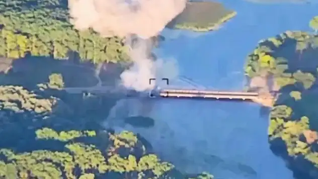 Ukrayna, Kursk'ta köprüyü vurdu