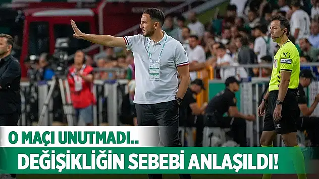 Konyaspor'da Çamdalı mesajı vermişti!