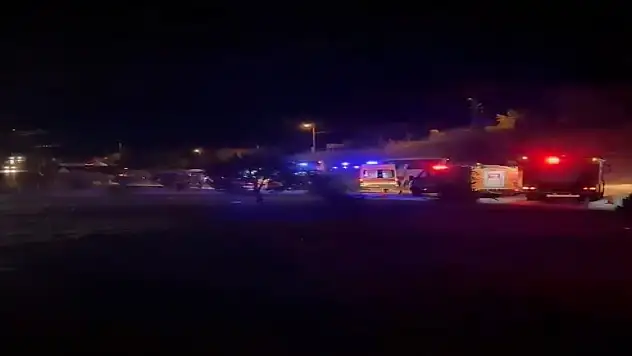 Aydın'da yolcu otobüsü yayaya çarptıktan sonra devrildi: 1 ölü, 7 yaralı