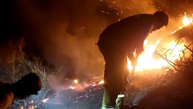 Mersin'deki orman yangını kontrol altına alındı