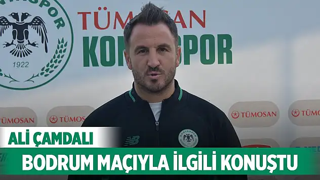 Ali Çamdalı: Skora aldanmamak lazım