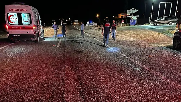 Malatya'da feci kaza: Önce otomobil çarptı sonra başka araç üzerinden geçti