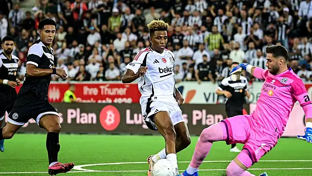 Beşiktaş, İsviçre deplasmanında avantajını koruyamadı