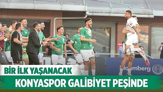 Konyaspor galibiyet peşinde
