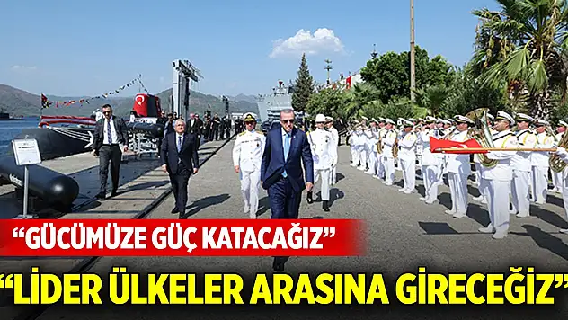 Erdoğan: Dünyada lider ülkeler arasına gireceğiz