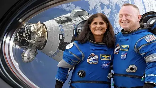 NASA'dan uzayda mahsur kalan astronotlara ilişkin açıklama