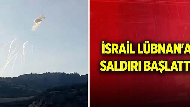 İsrail,  savaş uçaklarıyla Lübnan'a saldırı düzenledi