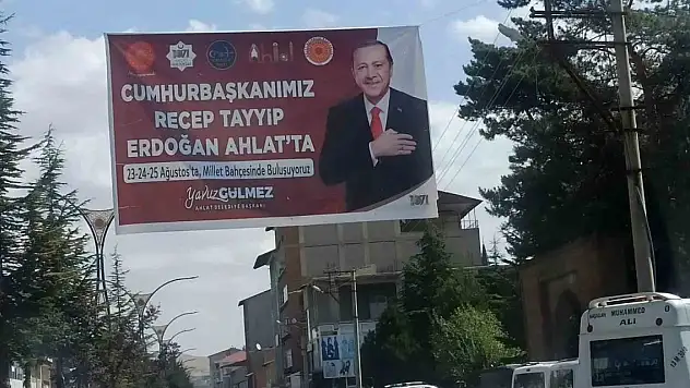 Cumhurbaşkanı Erdoğan bugün Bitlis ve Ahlat'ta