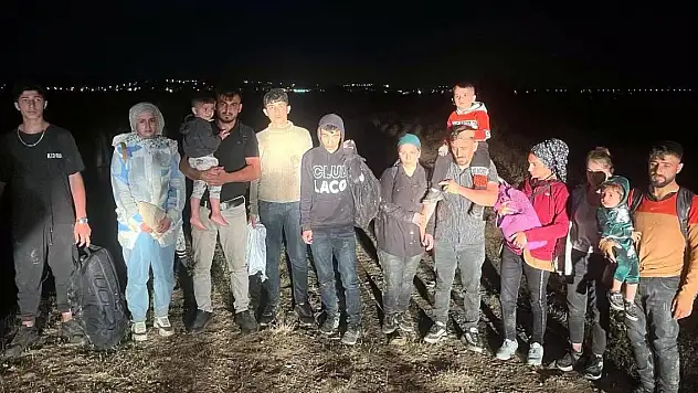 Edirne'de 24 kaçak göçmen yakalandı