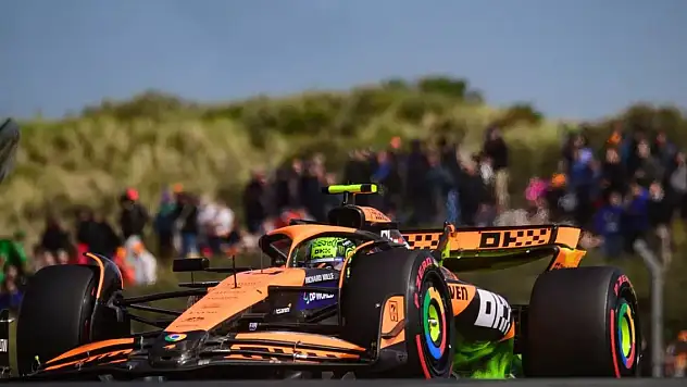 Lando Norris  Hollanda'da rahat kazandı