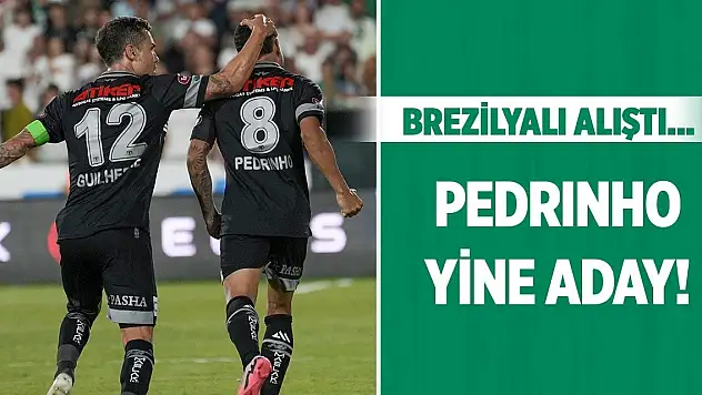 Konyasporlu Pedrinho bu yarışmaya alıştı!
