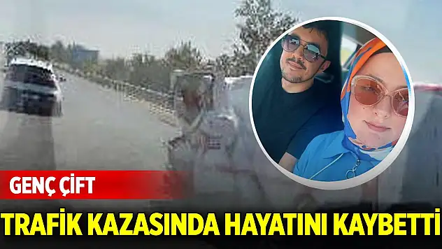 Yön tabelasına çarpan minibüsteki genç çift öldü