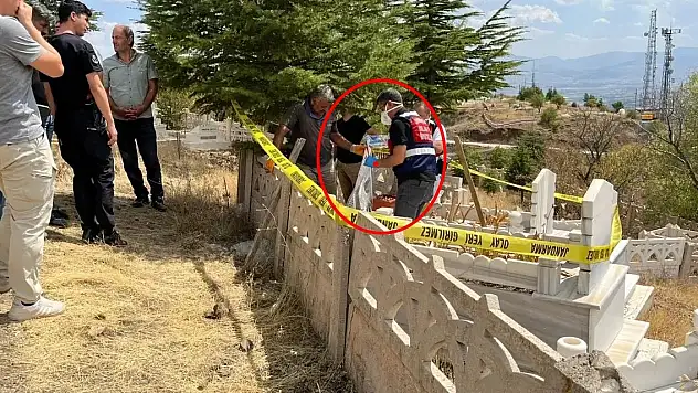 Mezarlıkta bebek cesedi bulundu